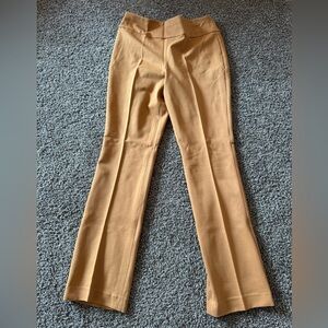 Express camel boot high rise pull on pants